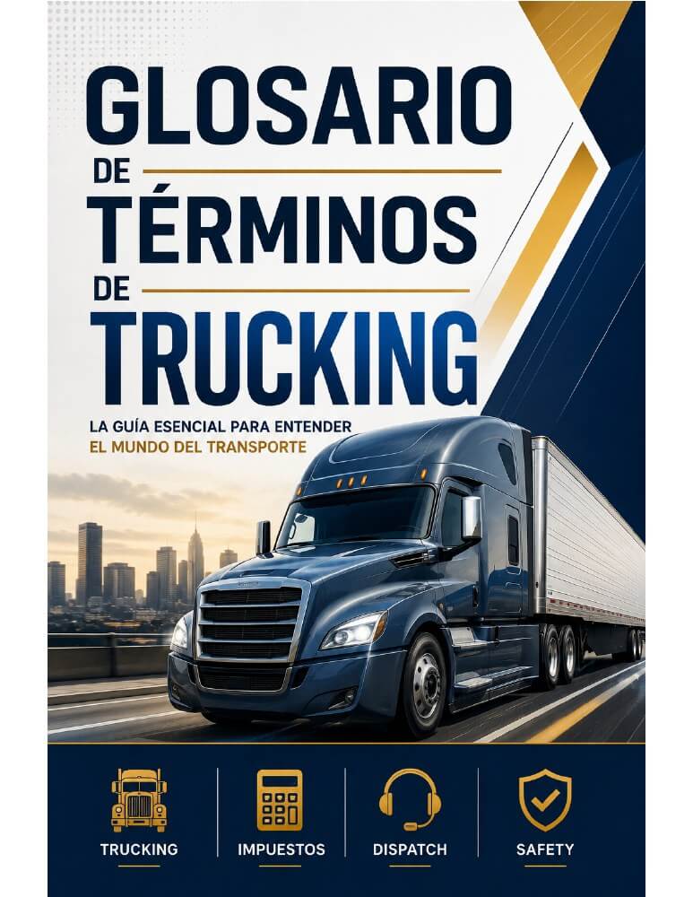 Portada original del Glosario de términos de trucking de Best Carriers